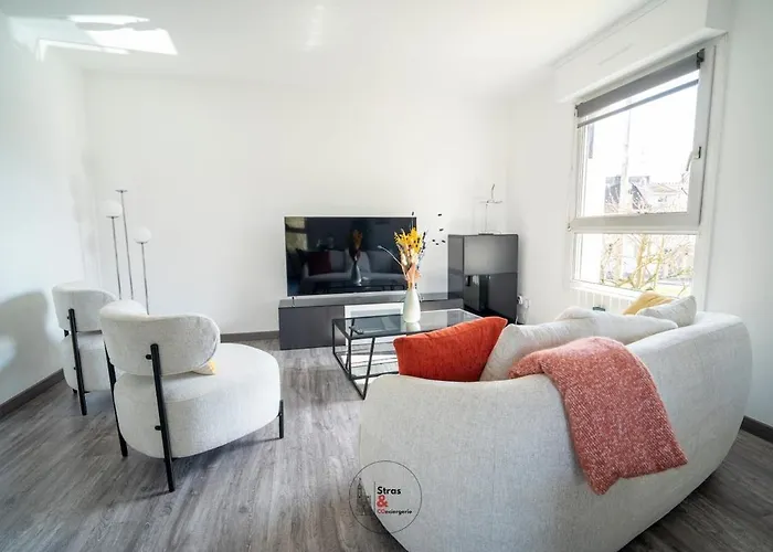Apartamento La Madeleine De Proust - Joli 3 Pièces Avec Parking Privé Estrasburgo